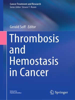 cover image of Thrombosis and Hemostasis in Cancer